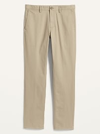 View large product image 3 of 3. Slim Uniform Non-Stretch Chino Pants for Men