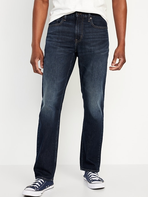 Image number 1 showing, Straight Built-In Flex Jeans for Men