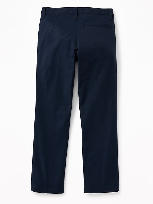 View large product image 2 of 3. Skinny Built-In Flex Uniform Pants For Boys