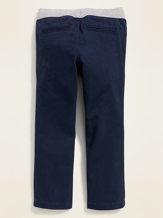 View large product image 2 of 2. Skinny Built-In Flex Rib-Waist Khakis for Toddler Boys
