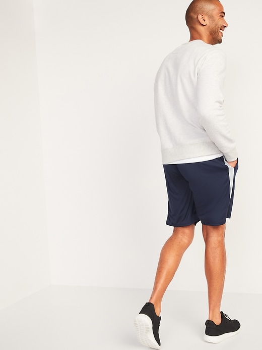 Image number 2 showing, Go-Dry Side-Panel Performance Shorts - 9-inch inseam