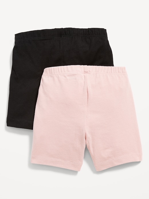 View large product image 2 of 2. 2-Pack Biker Shorts for Toddler Girls