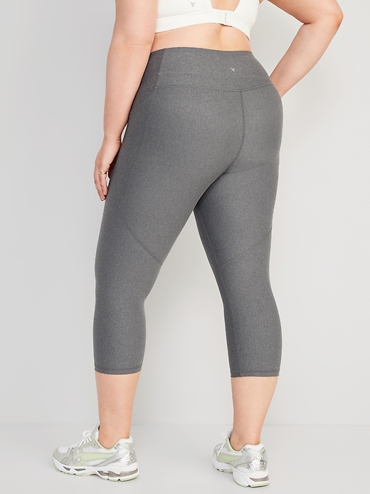 Image number 8 showing, High-Waisted PowerSoft Crop Leggings for Women