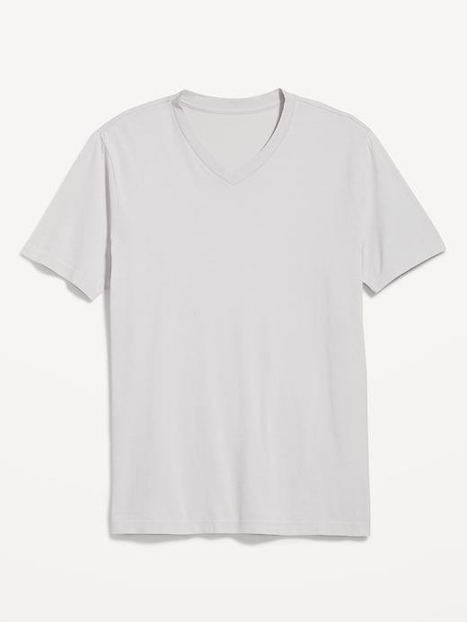L'image numéro 7 présente T-shirt ultra-doux à encolure en V pour Homme