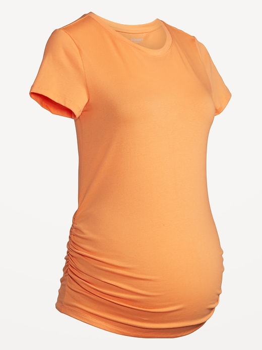 L'image numéro 2 présente T-shirt ras du cou de Maternité