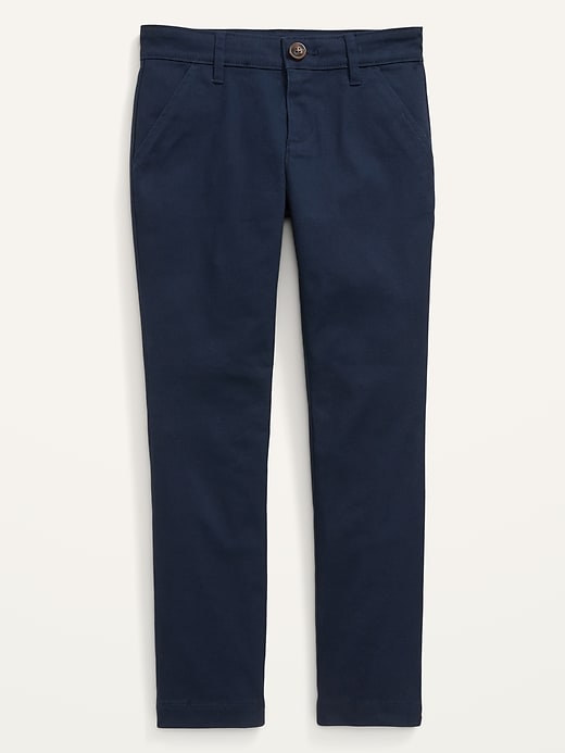 View large product image 1 of 1. Skinny School Uniform Pants for Girls